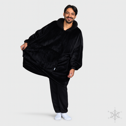 Siyah Souk Bea Giyilebilir Battaniye