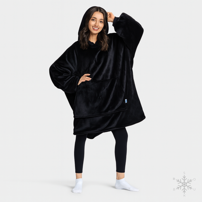 Siyah Souk Bea Giyilebilir Battaniye